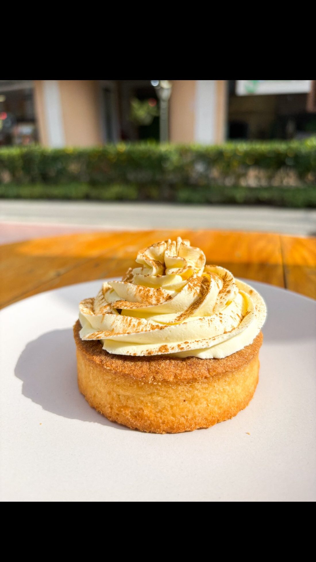 Tortinha com creme
