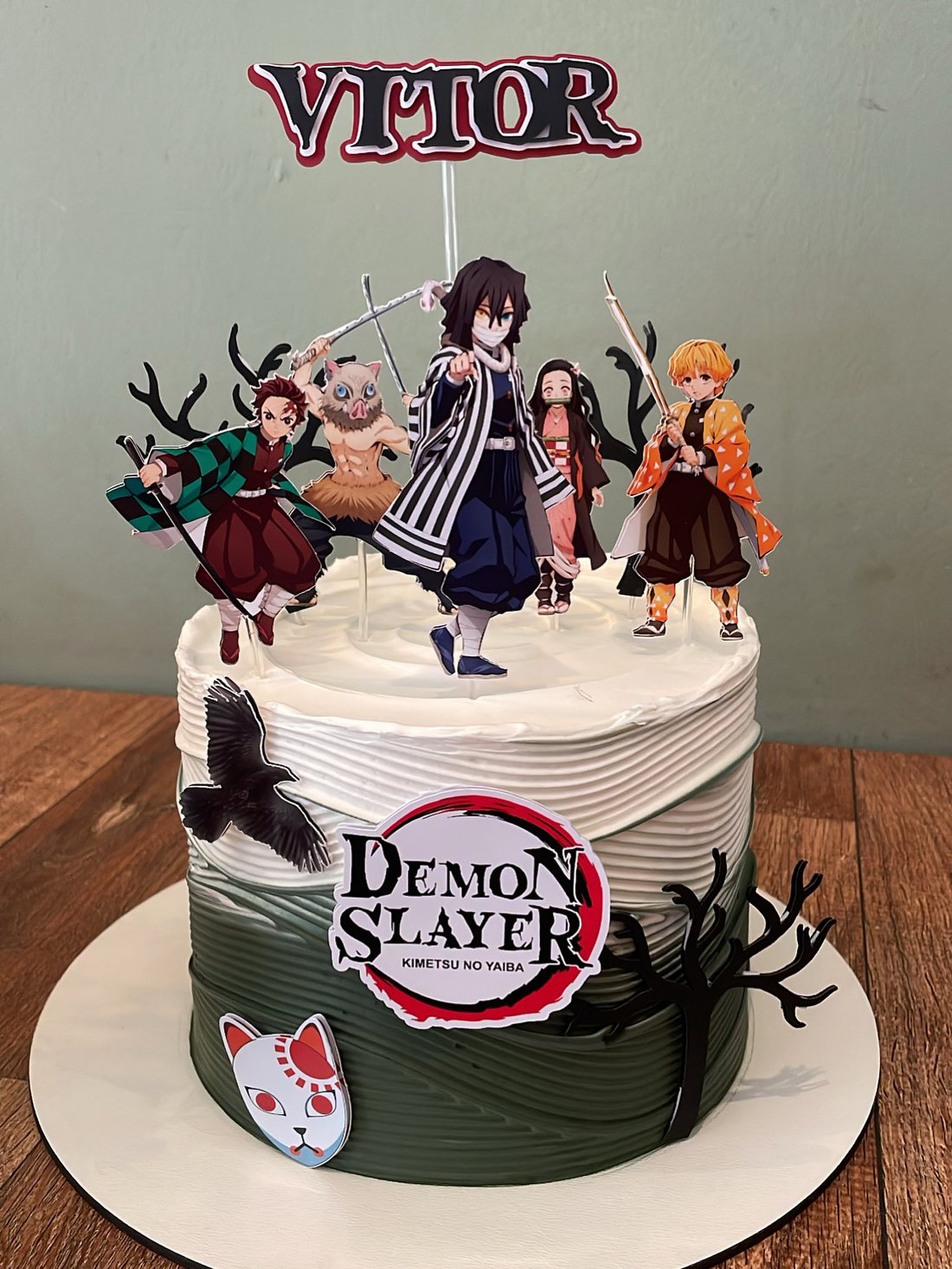 Bolo tema Demon Slayer